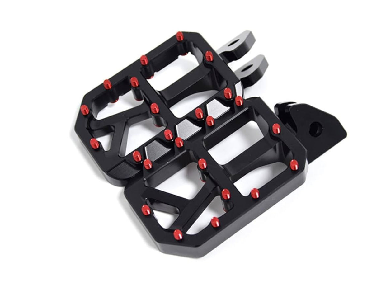 Moto foot pegs (red)