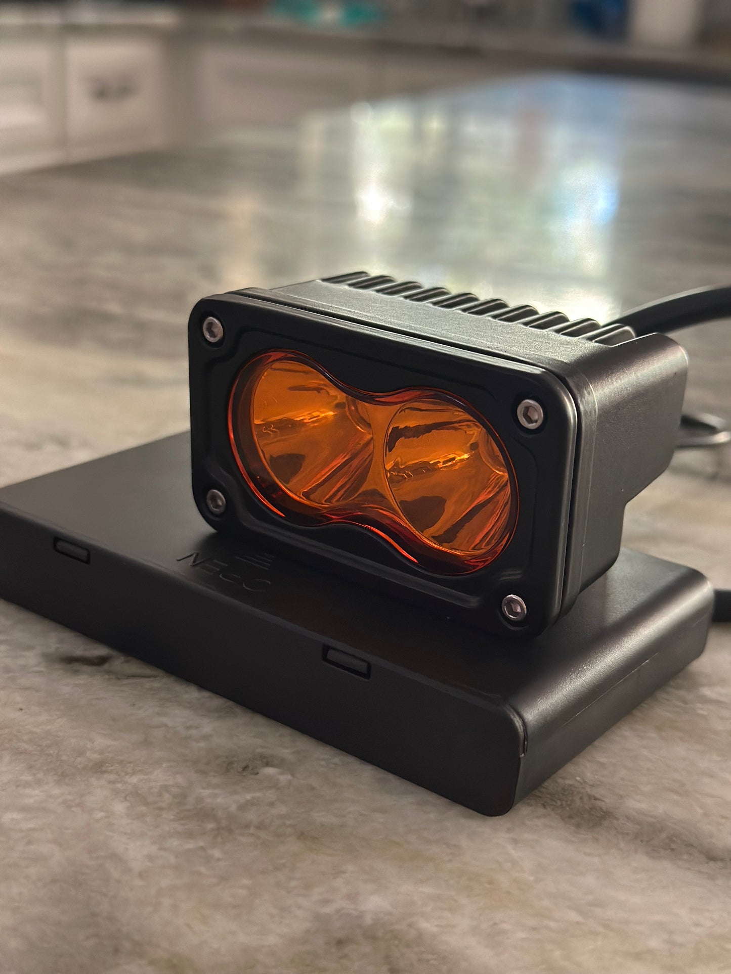 Battey opperated baja light