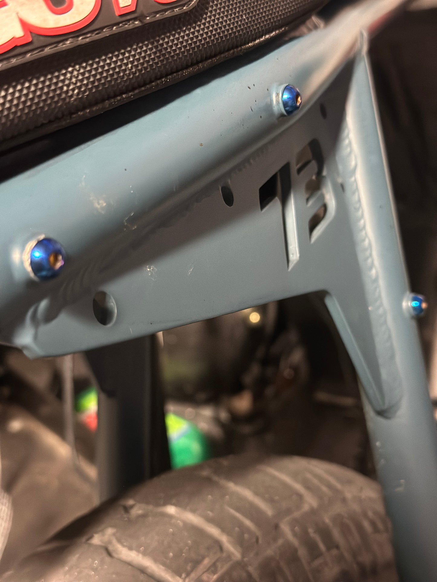 Super 73 titanium frame bolts